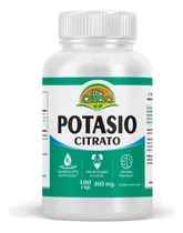 Citrato De Potasio 100 Capsulas / 500mg