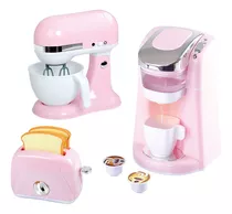 Kit Cozinha Gourmet Eletrodomésticos Brinquedo Infantil