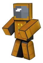 Boneco Zoom Turma Do Problems 35cm Articulado Minecraft