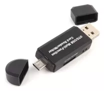 Adaptador Otg Usb 2.0 Multi Lector De Memoria Micro Sd Y Sd