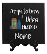 Quadro Em Cerâmica Personalizado Arquitetura E Urbanismo