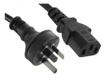 Cable Alimentación Interlock 3x0.75mm 10a 220v 1mt Fuente Pc