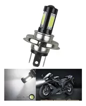 Foco Faro H4 Hiper Led 30w Para Moto 3 Caras Cob Alta Baja