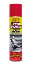 Espuma Limpia Tapizados Cuero Tela Plastico K78 400cc