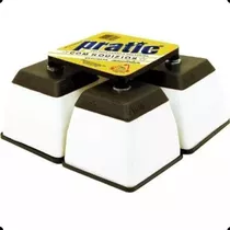 Pé Geladeira/fogão/freezer - Plastico - Branco - Até 380k