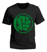 Remeras Hulk Logo Comic Superheroe Bruce Banner Algodon