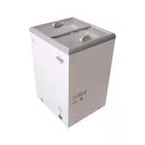 Congelador Dual Tapa De Vidrio 100 Lts Maigas Sd100/dechaus