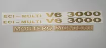Mitsubishi Montero Calcomanias Y Emblemas 