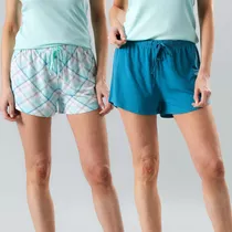 Pack Short Flores Mujer 33086-182