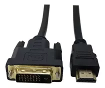 Cabo Adaptador Dvi X Hdmi Conversor Hdmi Macho X Dvi Macho 