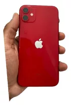 iPhone Apple 11 (64gb) Red/vermelho Garantia E 12x Sem Juros