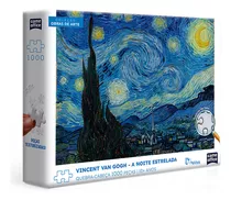 Quebra Cabeca Van Gogh A Noite Estrelada 1000 Pecas Toyster