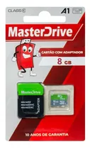 Cartão De Memória 8gb Microsd Ultra Rápido Masterdrive