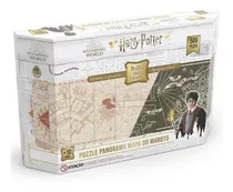 Puzzle 500 Peças Panorama Harry Potter Brilha No Escuro Grow