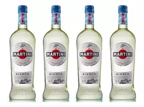 Combo Martini Bianco Vermouth 1l X4u Zetta Bebidas