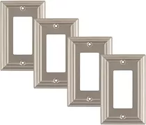 Sleeklighting - Placas De Pared De Níquel Satinado