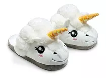 Pantuflas Unicornio Unisex Pantuflas De Animales Invierno 