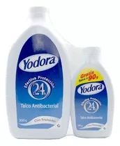 Talco Yodora 300 Gr+90 Gr