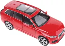 Miniatura Volvo Xc90 1:36 Welly Carrinho Coleção 11 Cm 