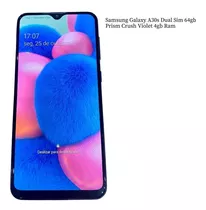 Samsung Galaxy A30s Dual Sim 64 Gb Prism Crush Violet 4 Gb 