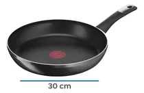 Sartén 30 Cm Con Antiadherente Hard Titanium Negro T-fal B2540782