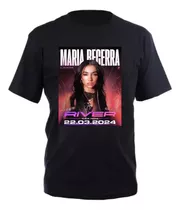 Remera María Becerra - Manga Corta Unisex - 22 Y 23 De Marzo