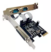 Placa Pci Express Com 2 Portas Serial E 1 Paralela