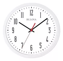 Reloj De Pared Bulova Autoajustable Diametro De 26 Cm C4831