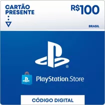 Cartão Psn R$100 Ps3 Ps4 Ps5 Código Brasileiro 100 Reais