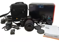 Sony Alpha Kit A7 + Lente 28-70 Wifi/nfc Full Hd Color Negro