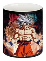 Taza Mágica 3d Goku Ultra Instinto Dominado Dragon Ball