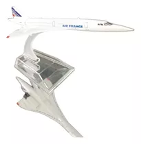 Avión A Escala 1:400//concorde Air France//15cms De Largo. 