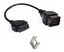 Conector Renault Obd1 A Obd2 - 12 Pin A 16 Pin