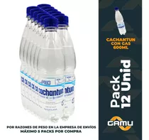 Cachantun 600ml - Con Gas - Pack 12 Botellas