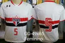 Camisa São Paulo Under Armour 2016 Titular Feminino #5  