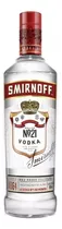 Vodka Destilada Smirnoff Garrafa 600ml