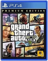 Gta 5 Premium Edition Ps4 Mídia Física Lacrado Original