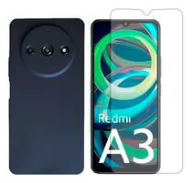 Capa Capinha Para Xiaomi Redmi A3 + Pelicula Hidrogel