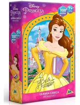 Quebra-cabeça Princesa Bela 200 Peças Toyster Brinquedos