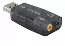 Adaptador De Tarjeta De Sonido Usb Externo 5.1 Audio