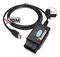 Scanner Automotriz Multimarca Elm327 Usb Switch + Programas Para Fiat Ford 