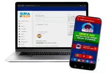 Web Rádio Painel Admin + App Android Com Api 34