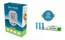 Glucometro Digital Easy Touch + 10 Lancetas + Dispositivo 