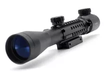 Mira Telescopica Para Rifles Reticular Iluminada Caceria 