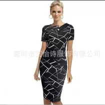 Vestido Oficina Fiesta Formal Importado Mod Xueli Qilaixing