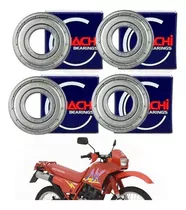 Rolamento Roda Traseira + Dianteira Honda Nx200-xr200 4pc