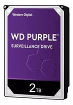 Hd Sata 2tb Wd Purple Western Digital 64mb 6gb/s 5400rpm Wd20purx-78p6zy0 Nvr Dvr