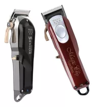 Combo Maquina Corte Wahl Magic Clip Cordless + Senior Cordless - 02 Anos Garantia - Nf - Frete Grátis - 12x S/juros 