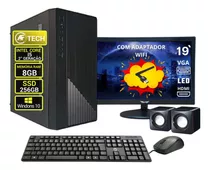 Computador Completo I5 2400 Ssd 240gb, 8gb Ram + Monitor 19 