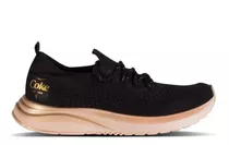 Tenis Feminino Coca Cola X-fly Ibiza Original Preto Dourado